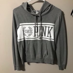 VS PINK crop hoodie